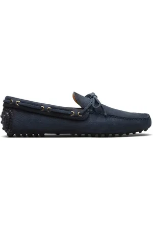 CAR SHOE Sejlersko i læder med sløjfedetalje