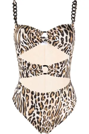 Moschino Badedragt med leopardtryk