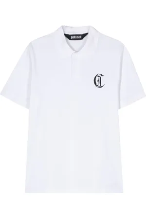 Roberto Cavalli Polo med broderet logo