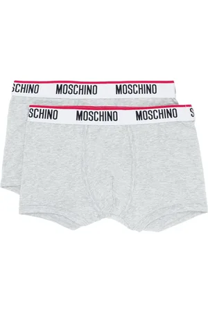 Moschino Twin pack logo band boxers