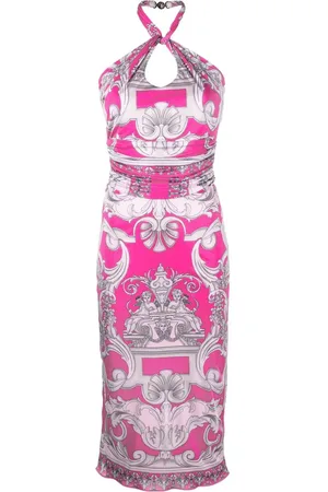 VERSACE Kjole med baroktryk