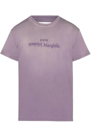 Maison Margiela T-shirt med omvendt logotryk
