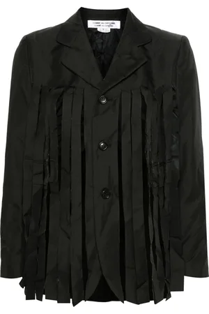 Comme des Garçons Blazer med frynsedetalje