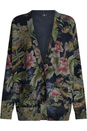 Etro Cardigan med blomstertryk