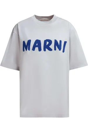 Marni T-shirt med logotryk
