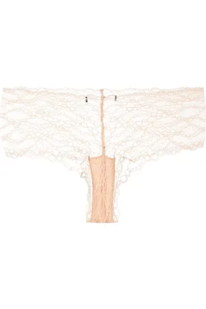Kiki de Montparnasse Boyshorts med mellemhøj talje og blonde