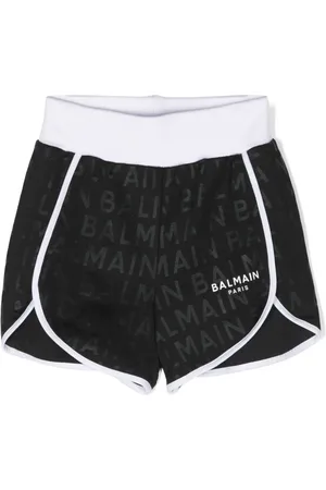 Balmain Træningsshorts med jacquard-logo