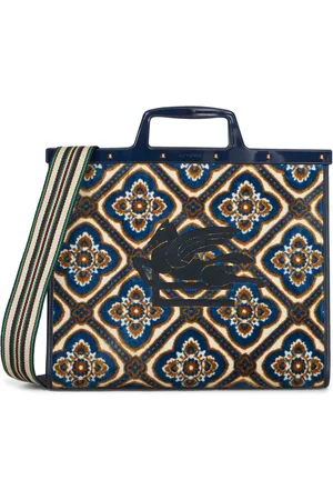 Etro Love tote i jacquard