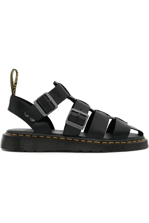 Dr. Martens Lædersandaler med cage-design