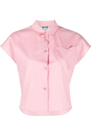 Moschino T-shirt med hjertemærke