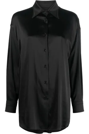 Tom Ford Skjorte med spids krave og knapper