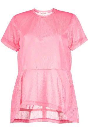 Comme des Garçons T-shirt med asymmetrisk kant