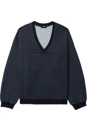 We11 Done Sweatshirt med ruchet detalje