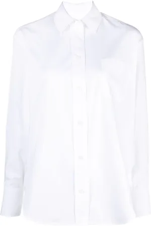 Victoria Beckham Skjorte med logobroderi