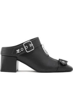 Courrèges Gogo 55 mm mules i læder