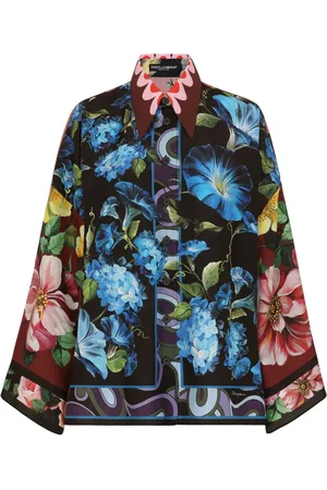 Dolce & Gabbana Skjorte med blomstertryk