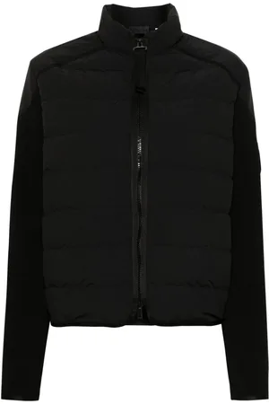 Moncler Cardigan i strik med polstrede paneler