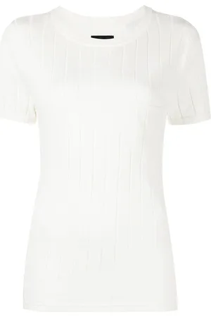 RTA Flavia T-shirt i silke-bomuld