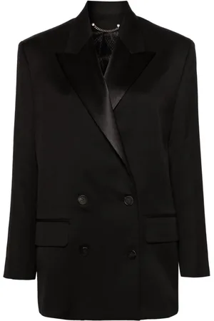 Golden Goose Dobbeltradet blazer med spidsrevers