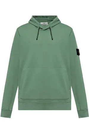 Stone Island Hættetrøje med kompasmærke