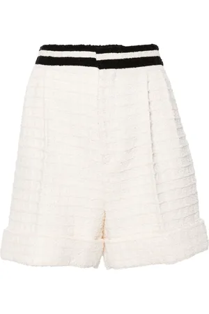 Gucci Shorts i tweed med vaffel-effekt