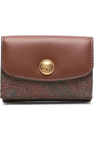 Etro Læderpung i paisley-jacquard