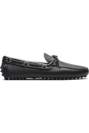 CAR SHOE Sejlersko i læder med snøre