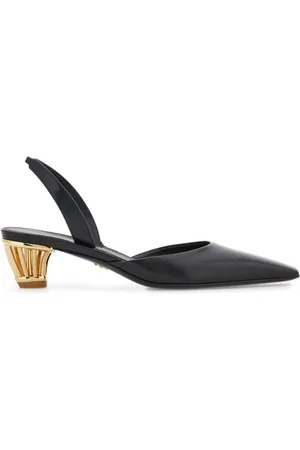 Salvatore Ferragamo Slingback-pumps med cage-hæl