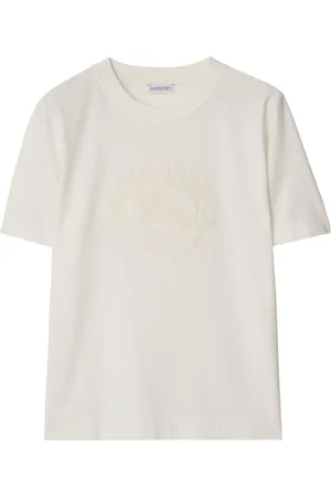 Burberry T-shirt med broderet logo