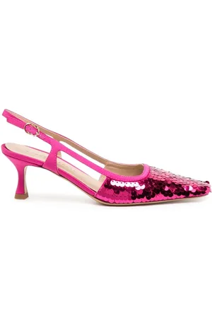 ROBERTO FESTA Siviglia slingback-pumps med pailletter