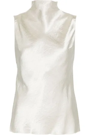 Nanushka Colson bluse med rullekrave