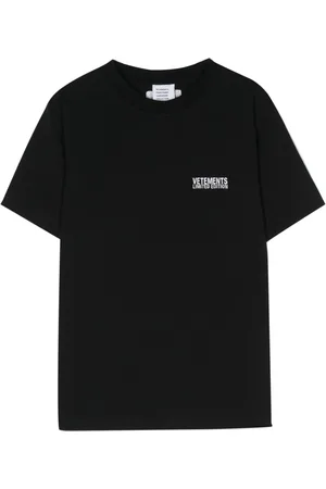 Vetements T-shirt med broderet logo