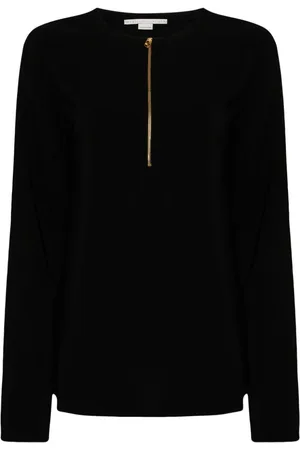 Stella McCartney Iconic trøje med kort lynlås