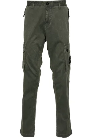 Stone Island Cargo-bukser med kompasmærke