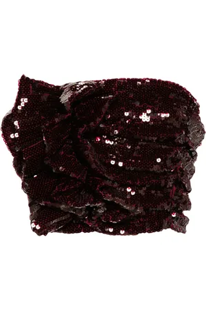ROTATE Cropped top med ruche