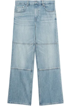 Helmut Lang Jeans med brede ben og mellemhøj talje