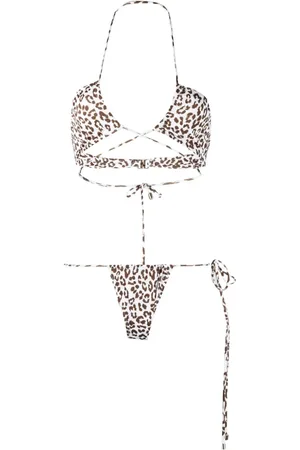 Manokhi Bikinisæt med leopardtryk