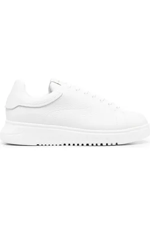 Emporio Armani Low-top sneakers i læder