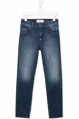 Philipp Plein Jeans med smal pasform og logotryk