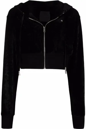 Givenchy Cropped hættetrøje i velour