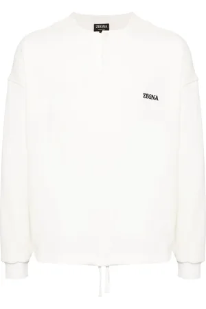 Ermenegildo Zegna Sweatshirt med broderet logo