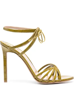 Tom Ford 120 mm sandaler i præget læder