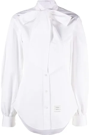 Thom Browne Oversize skjorte i poplin