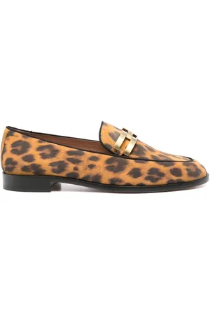 Aquazzura Brandi loafers i ruskind