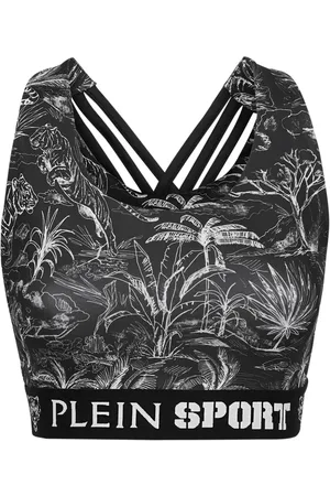 Philipp Plein Sports-bh med grafisk tryk