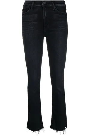 Mother The Stunner skinny-jeans med slitageeffekt
