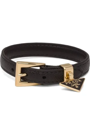 Prada Armbånd i Saffiano-læder