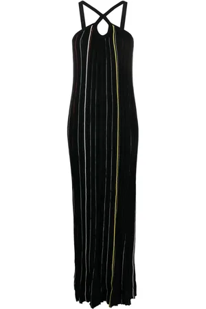 Sonia by Sonia Rykiel Lang stribet kjole i strik