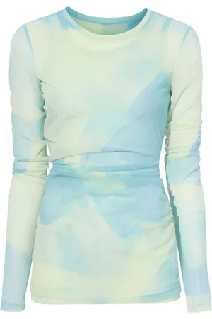 Proenza Schouler Top med abstrakt tryk