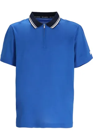 Karl Lagerfeld Polo med kontrastfarvet krave